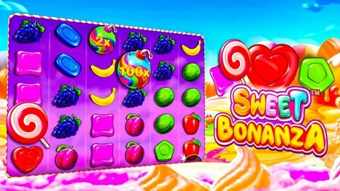 Sweet Bonanza slot - candy theme with tumbling reels